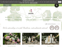 Tablet Screenshot of decoloresnatur.com